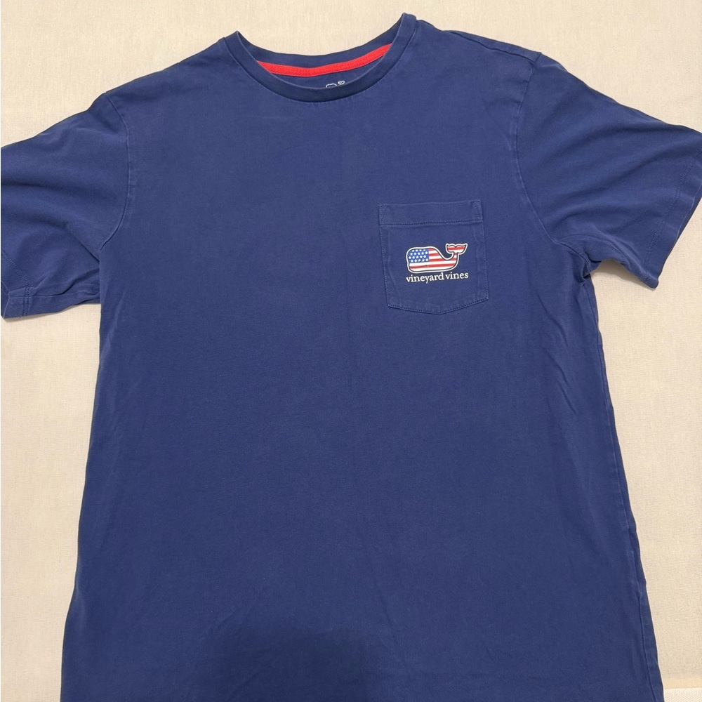 Vineyard Vines Men's Classic Navy Tee